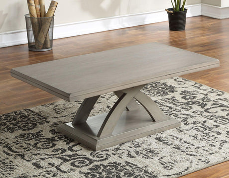 Jocelyn Gray Cocktail Table by Steve Silver at Eve Furniture