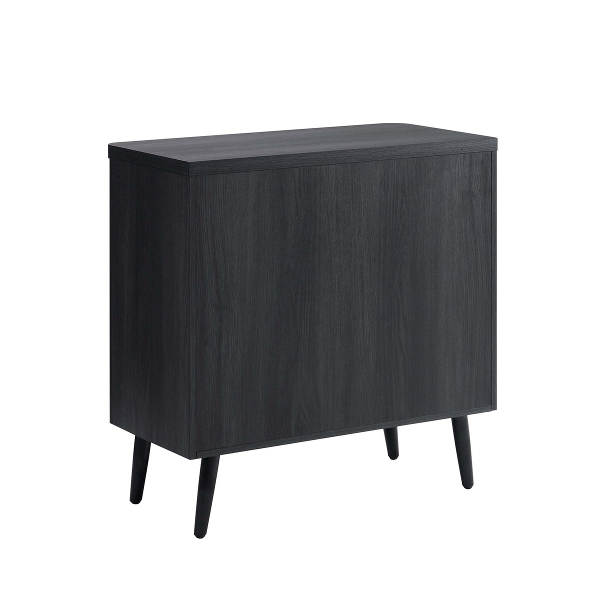 Jodie Accent Cabinet in Charcoal Grey by Manhattan Comfort at Eve Furniture