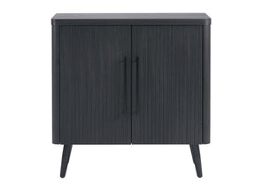 Jodie Accent Cabinet in Charcoal Grey by Manhattan Comfort at Eve Furniture