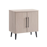 Jodie Accent Cabinet in Whitewashed Oak by Manhattan Comfort at Eve Furniture