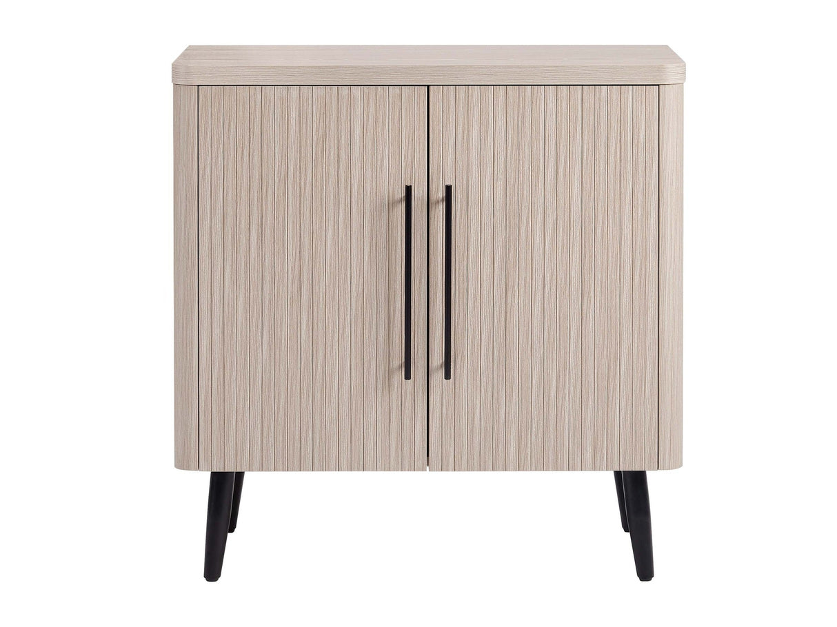 Jodie Accent Cabinet in Whitewashed Oak by Manhattan Comfort at Eve Furniture