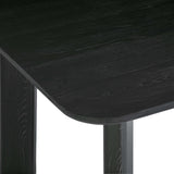 Jodie Black 68" Dining Table by TOV Furniture at Eve Furniture