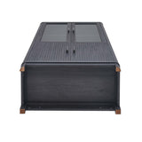 Jodie Bookcase in Charcoal Grey by Manhattan Comfort at Eve Furniture