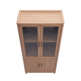 Jodie Bookcase in Maple (set of 2) by Manhattan Comfort at Eve Furniture