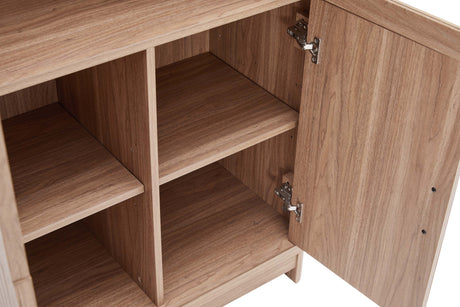 Jodie Bookcase in Maple (set of 2) by Manhattan Comfort at Eve Furniture