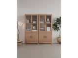 Jodie Bookcase in Maple (set of 2) by Manhattan Comfort at Eve Furniture