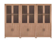 Jodie Bookcase in Maple (set of 3) by Manhattan Comfort at Eve Furniture