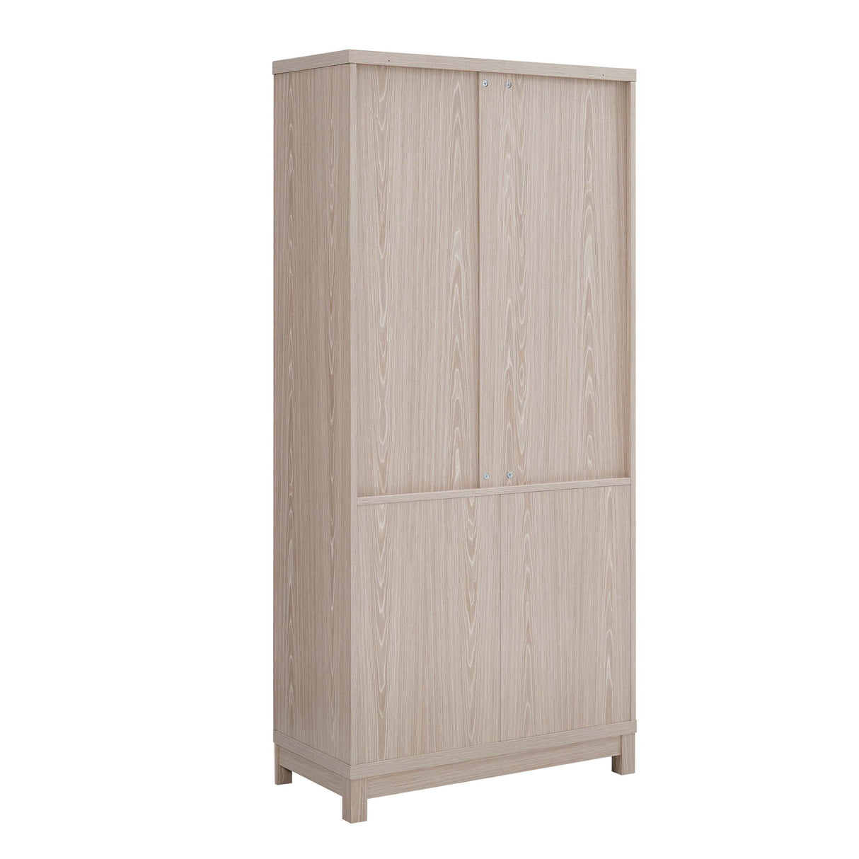 Jodie Bookcase in Whitewashed Oak by Manhattan Comfort at Eve Furniture