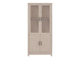 Jodie Bookcase in Whitewashed Oak by Manhattan Comfort at Eve Furniture