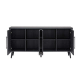 Jodie Sideboard in Charcoal Grey by Manhattan Comfort at Eve Furniture