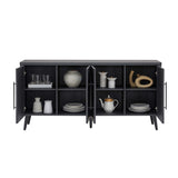Jodie Sideboard in Charcoal Grey by Manhattan Comfort at Eve Furniture