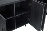 Jodie Sideboard in Charcoal Grey by Manhattan Comfort at Eve Furniture