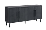 Jodie Sideboard in Charcoal Grey by Manhattan Comfort at Eve Furniture