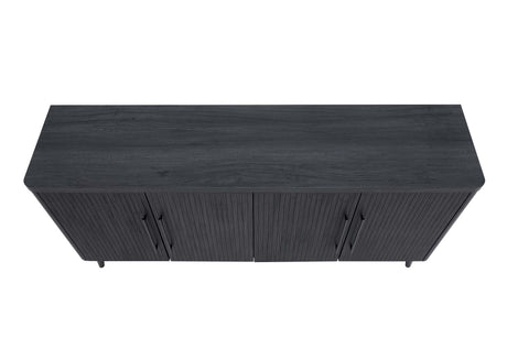 Jodie Sideboard in Charcoal Grey by Manhattan Comfort at Eve Furniture