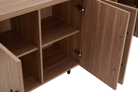 Jodie Sideboard in Maple by Manhattan Comfort at Eve Furniture