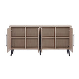 Jodie Sideboard in Whitewashed Oak by Manhattan Comfort at Eve Furniture