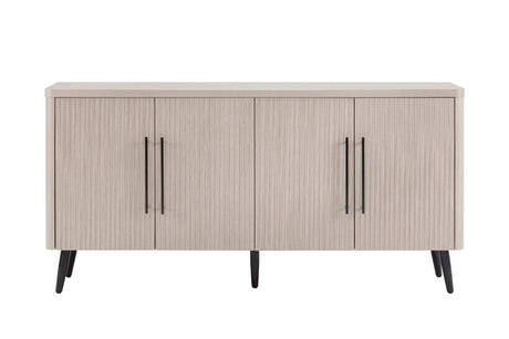 Jodie Sideboard in Whitewashed Oak by Manhattan Comfort at Eve Furniture