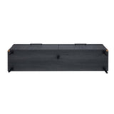 Jodie TV Stand in Charcoal Grey by Manhattan Comfort at Eve Furniture