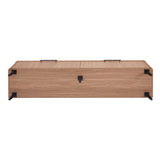 Jodie TV Stand in Maple by Manhattan Comfort at Eve Furniture