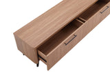 Jodie TV Stand in Maple by Manhattan Comfort at Eve Furniture