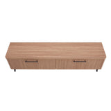 Jodie TV Stand in Maple by Manhattan Comfort at Eve Furniture