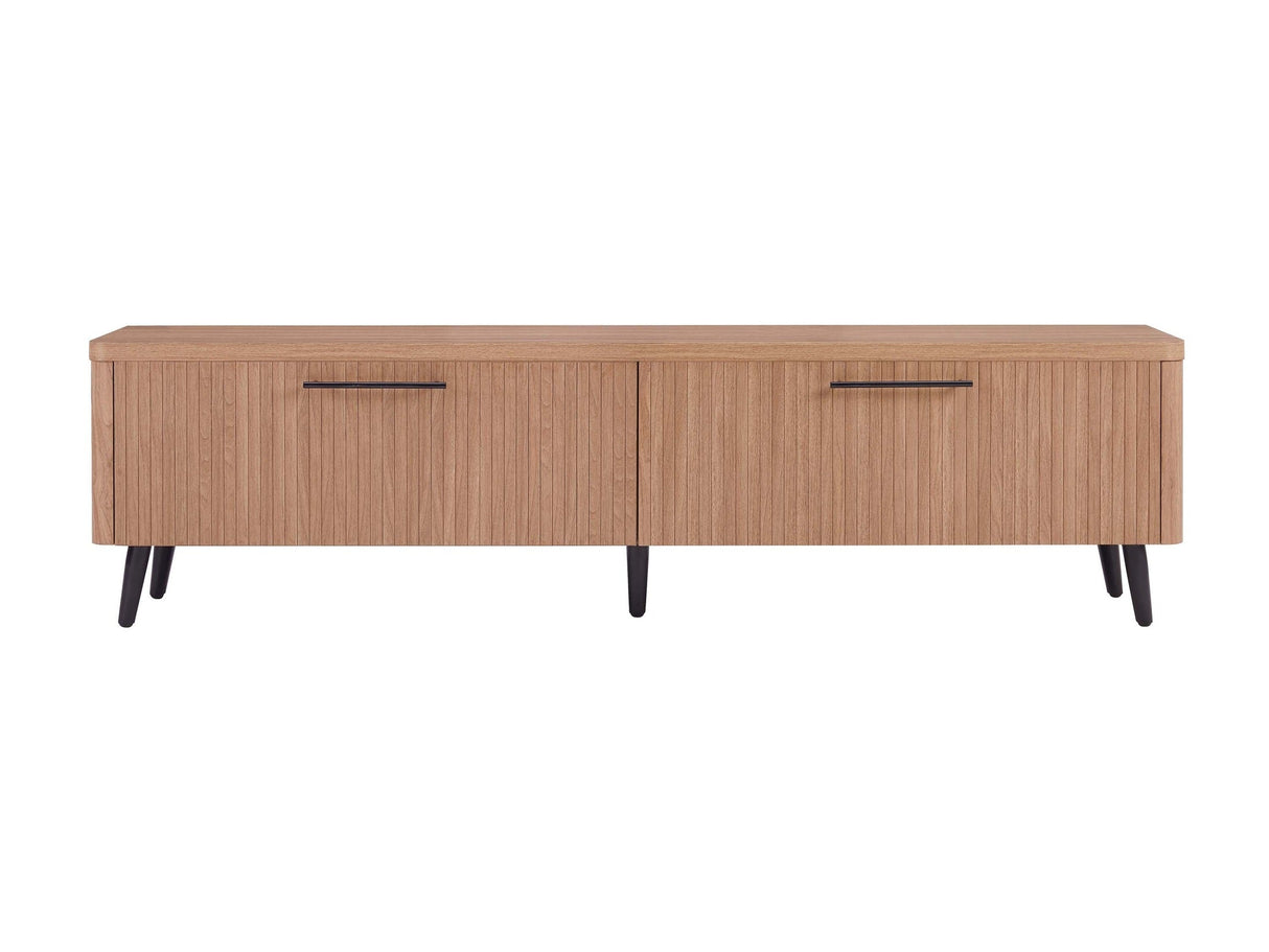 Jodie TV Stand in Maple by Manhattan Comfort at Eve Furniture