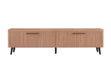 Jodie TV Stand in Maple by Manhattan Comfort at Eve Furniture