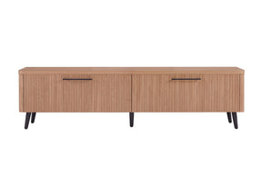 Jodie TV Stand in Maple by Manhattan Comfort at Eve Furniture