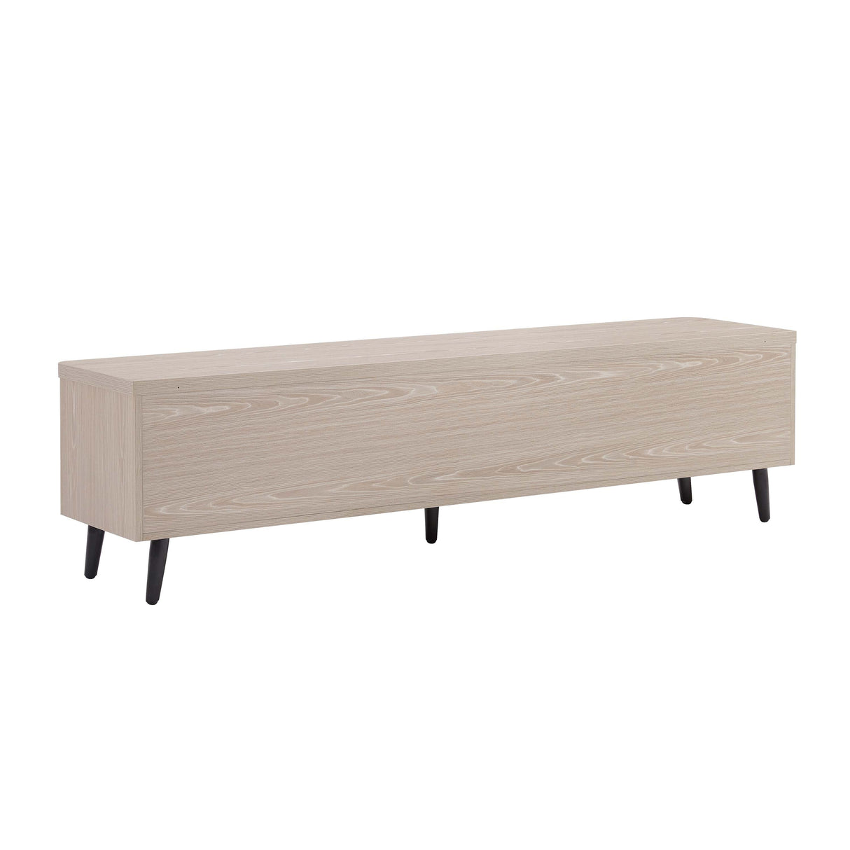 Jodie TV Stand in Whitewashed Oak by Manhattan Comfort at Eve Furniture