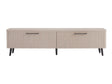 Jodie TV Stand in Whitewashed Oak by Manhattan Comfort at Eve Furniture