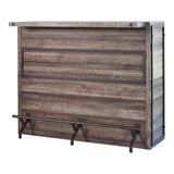 Joe Aged Oak 5-Shelf Bar Unit by Coaster at Eve Furniture