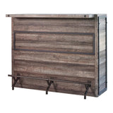 Joe Aged Oak 5-Shelf Bar Unit by Coaster at Eve Furniture