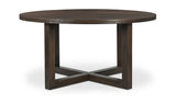 Joel Dining Table Dark Brown by Moe's Home at Eve Furniture