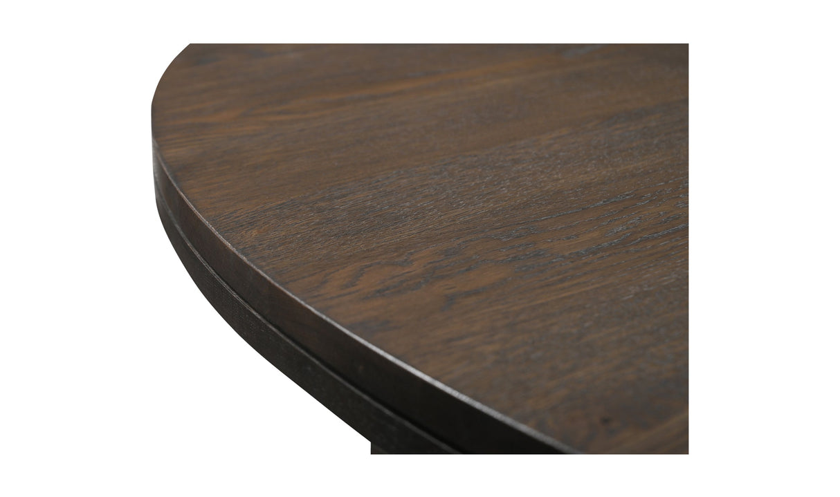 Joel Dining Table Dark Brown by Moe's Home at Eve Furniture