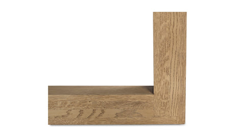 Joel Dining Table Natural by Moe's Home at Eve Furniture