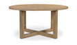 Joel Dining Table Natural by Moe's Home at Eve Furniture