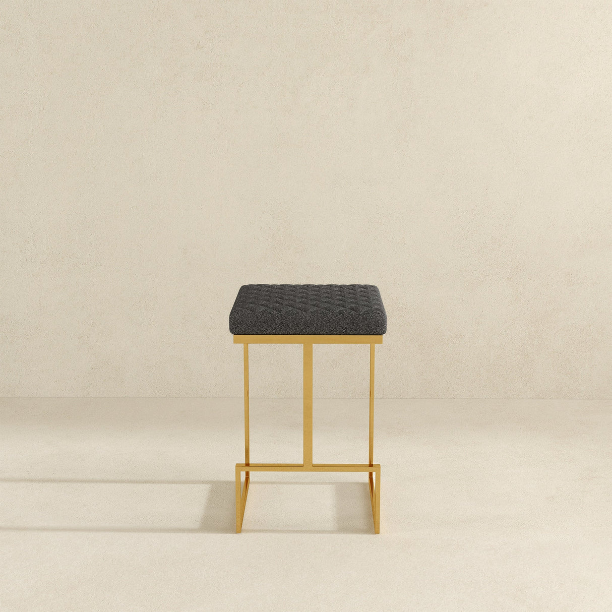 Joel Grey Boucle Counter Stool by Ashcroft Furniture at Eve Furniture