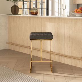 Joel Grey Boucle Counter Stool by Ashcroft Furniture at Eve Furniture