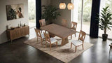 Johannes Rustic Oak 7-Piece Dining Room Set