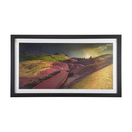 John Day I by Chad Mackay a Hand Embellished Textured Framed Photo Art Print by Mercana at Eve Furniture