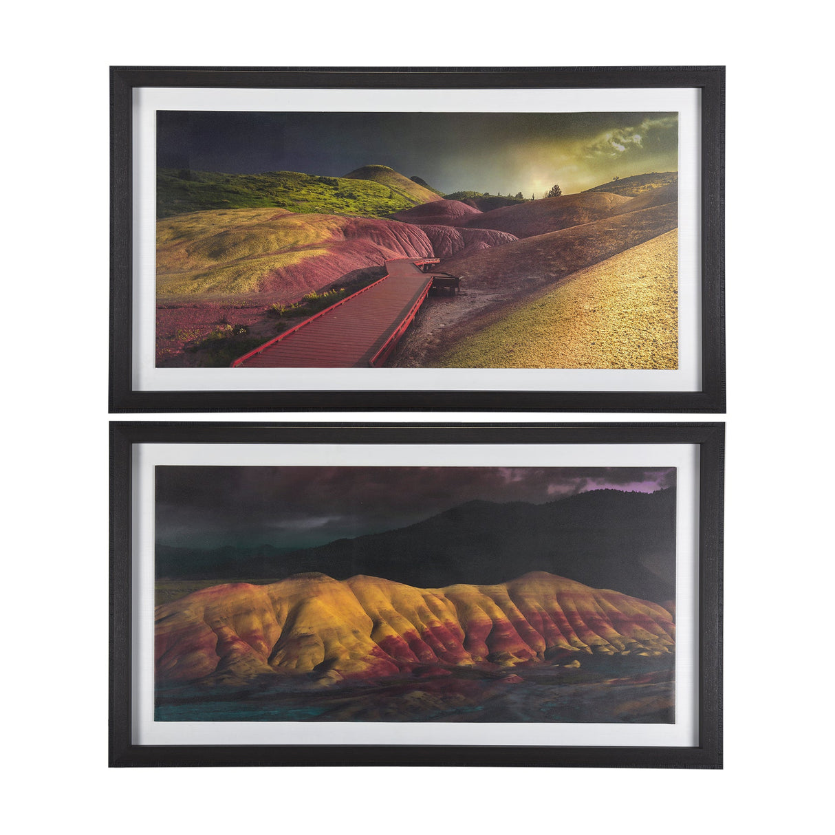 John Day II by Chad Mackay a Hand Embellished Textured Framed Photo Art Print by Mercana at Eve Furniture