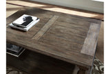 Johnelle Gray Coffee Table by Ashley at Eve Furniture