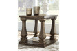 Johnelle Gray End Table by Ashley at Eve Furniture