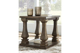 Johnelle Gray End Table by Ashley at Eve Furniture