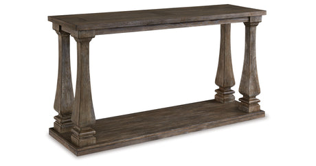 Johnelle Gray Sofa Table by Ashley at Eve Furniture