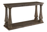 Johnelle Gray Sofa Table by Ashley at Eve Furniture