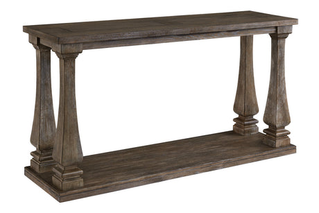 Johnelle Gray Sofa Table by Ashley at Eve Furniture