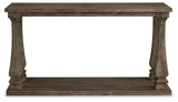 Johnelle Gray Sofa Table by Ashley at Eve Furniture