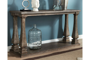Johnelle Gray Sofa Table by Ashley at Eve Furniture