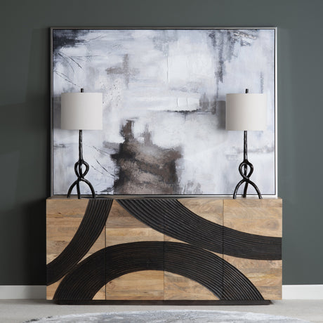 Johnson Brown/Grey Canvas by Crestview at Eve Furniture